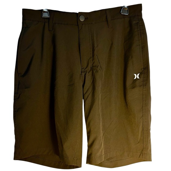 Hurley Men’s All-Day Hybrid Golf Shorts Black Sz 32 Athletic Workout Casual - Picture 1 of 7